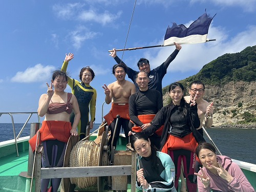 冠島ダイビングツアー【やっぱり夏は冠島！】7/12